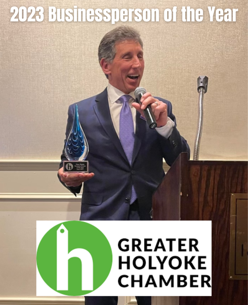 gary rome 2023 greater holyoke chamber of commerce businessperson of the year award